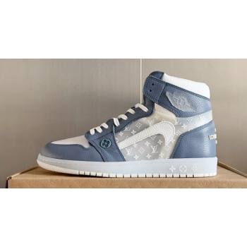 Louis Vuitton x Nike Air Jordan 1 AJ1 Mens High Sneakers Top Quality 02 2024 (guoran-24011212)