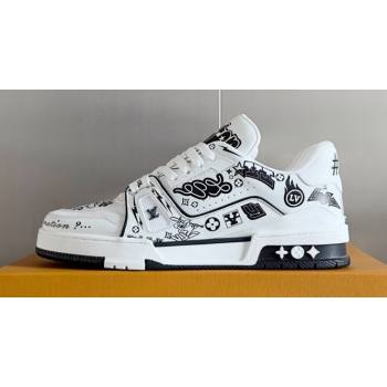 Louis Vuitton LV Trainer Women/Men Sneakers Top Quality 77 2024 (guoran-24011177)