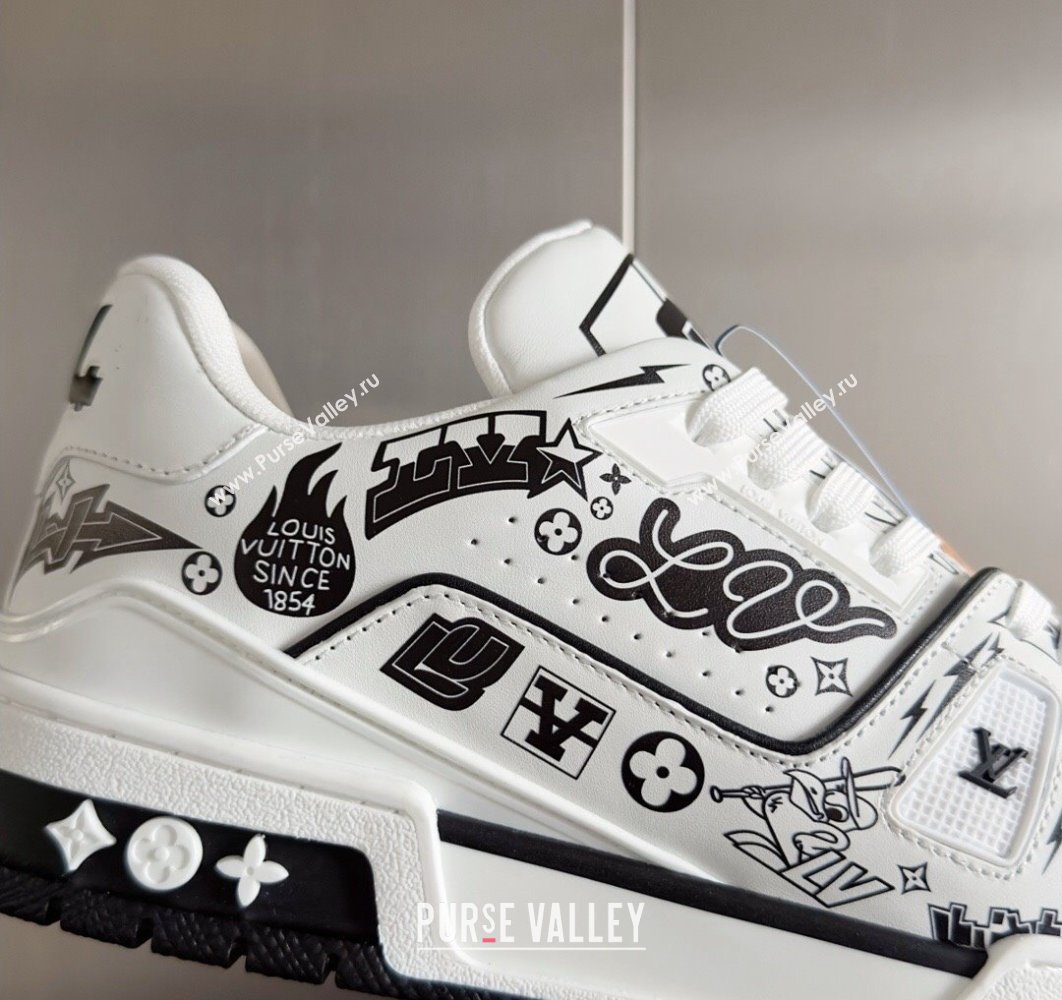 Louis Vuitton LV Trainer Women/Men Sneakers Top Quality 77 2024 (guoran-24011177)