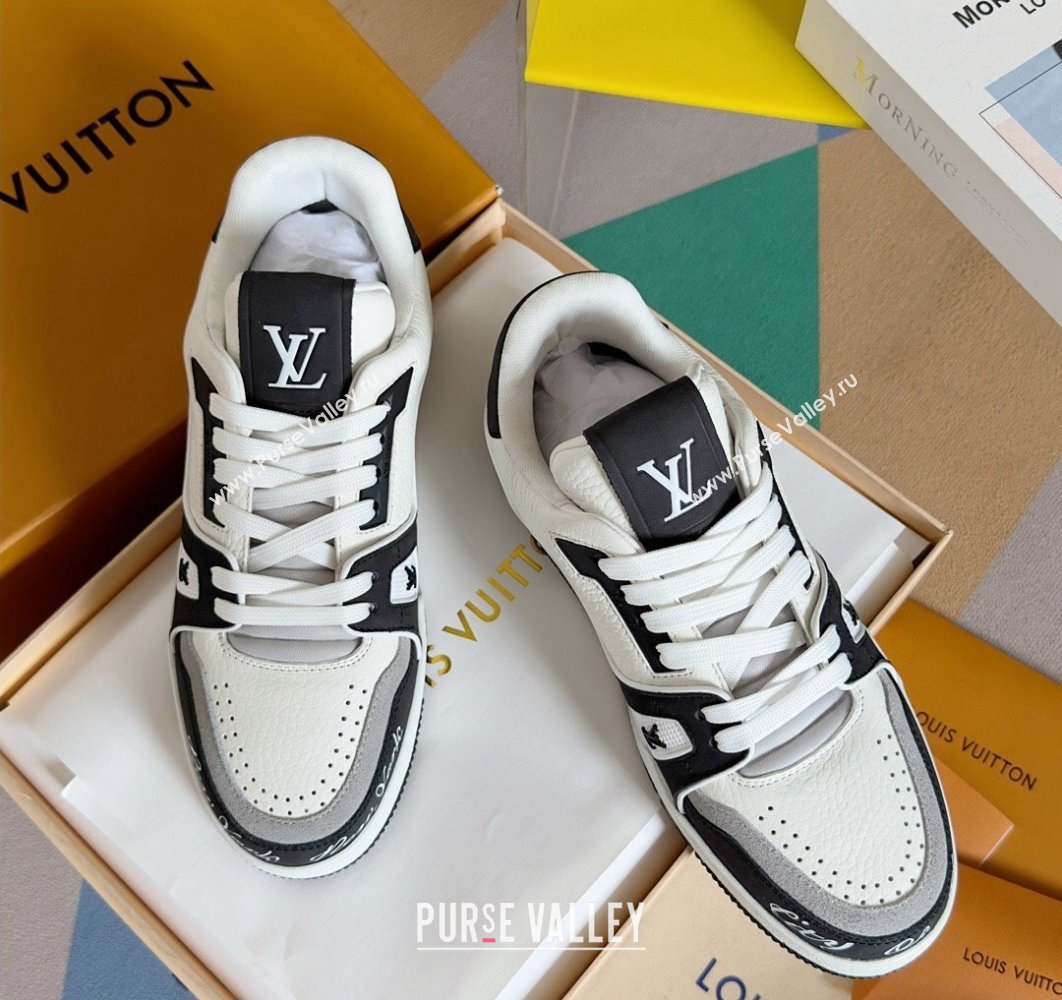 Louis Vuitton LV Trainer Women/Men Sneakers Top Quality 60 2024 (guoran-24011160)