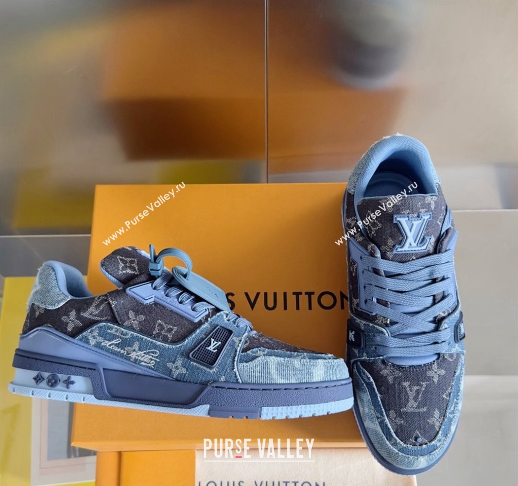 Louis Vuitton LV Trainer Women/Men Sneakers Top Quality 53 2024 (guoran-24011153)