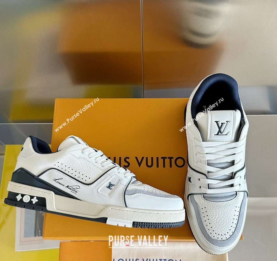 Louis Vuitton LV Trainer Women/Men Sneakers Top Quality 48 2024 (guoran-24011148)