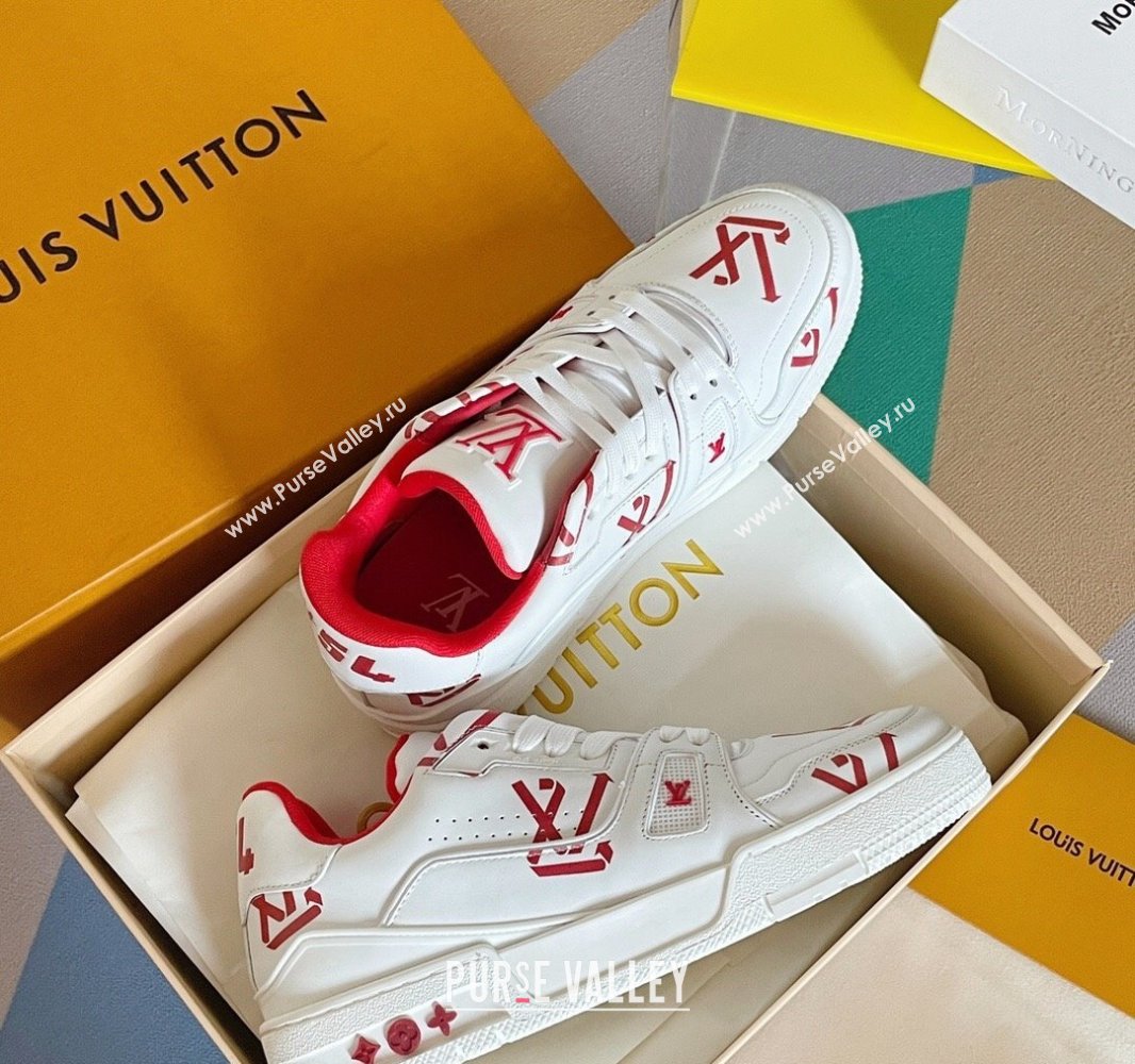 Louis Vuitton LV Trainer Women/Men Sneakers Top Quality 27 2024 (guoran-24011127)