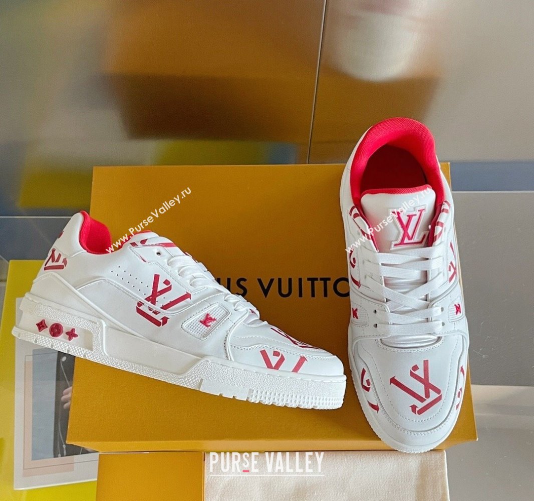 Louis Vuitton LV Trainer Women/Men Sneakers Top Quality 27 2024 (guoran-24011127)