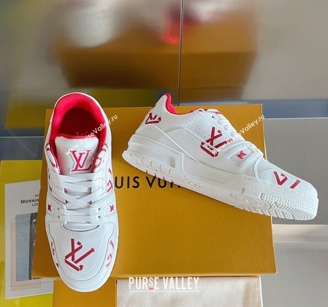 Louis Vuitton LV Trainer Women/Men Sneakers Top Quality 27 2024 (guoran-24011127)