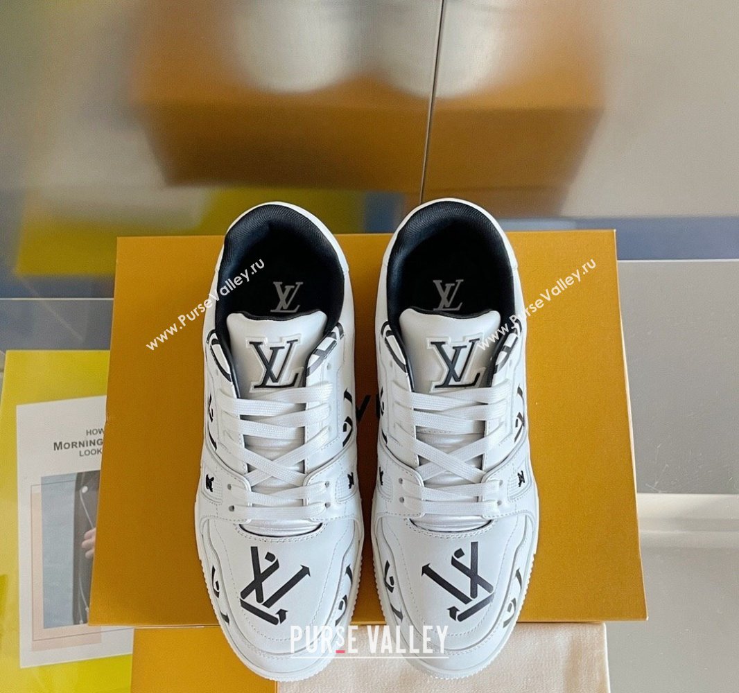 Louis Vuitton LV Trainer Women/Men Sneakers Top Quality 25 2024 (guoran-24011125)