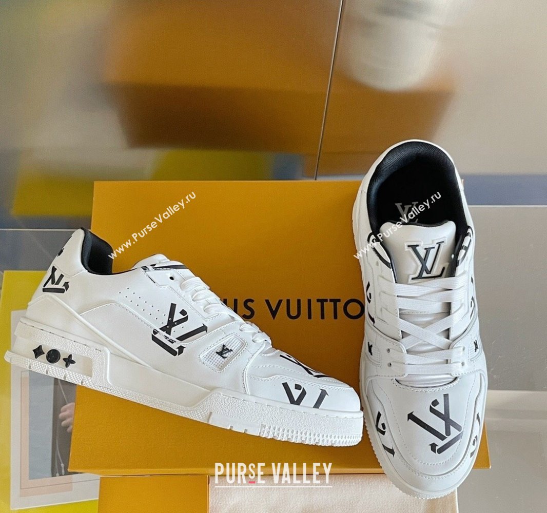 Louis Vuitton LV Trainer Women/Men Sneakers Top Quality 25 2024 (guoran-24011125)