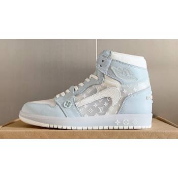 Louis Vuitton x Nike Air Jordan 1 AJ1 Mens High Sneakers Top Quality 01 2024 (guoran-24011211)