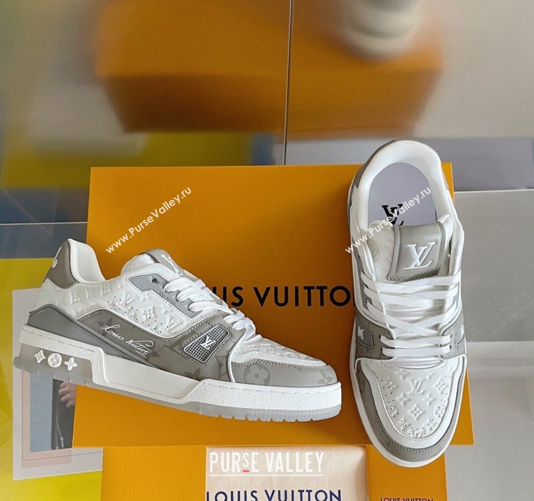 Louis Vuitton LV Trainer Women/Men Sneakers Top Quality 15 2024 (guoran-24011115)