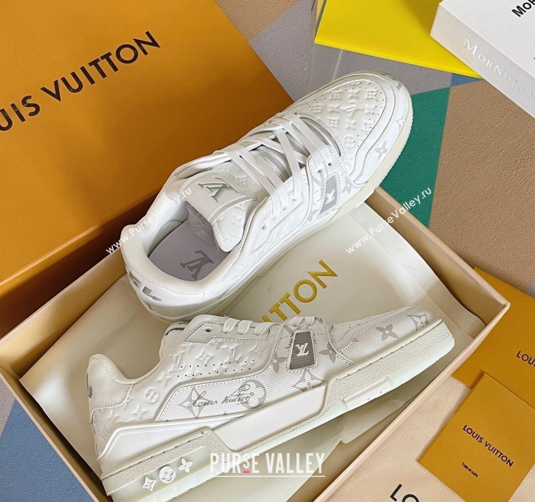 Louis Vuitton LV Trainer Women/Men Sneakers Top Quality 14 2024 (guoran-24011114)