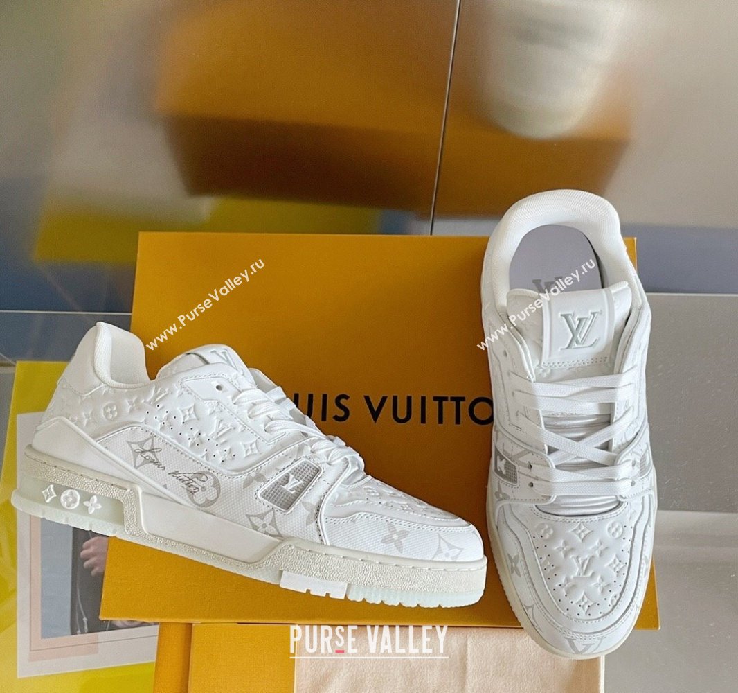 Louis Vuitton LV Trainer Women/Men Sneakers Top Quality 14 2024 (guoran-24011114)