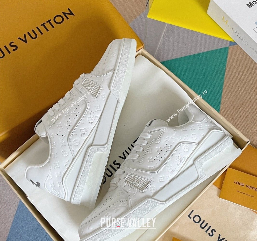 Louis Vuitton LV Trainer Women/Men Sneakers Top Quality 12 2024 (guoran-24011112)