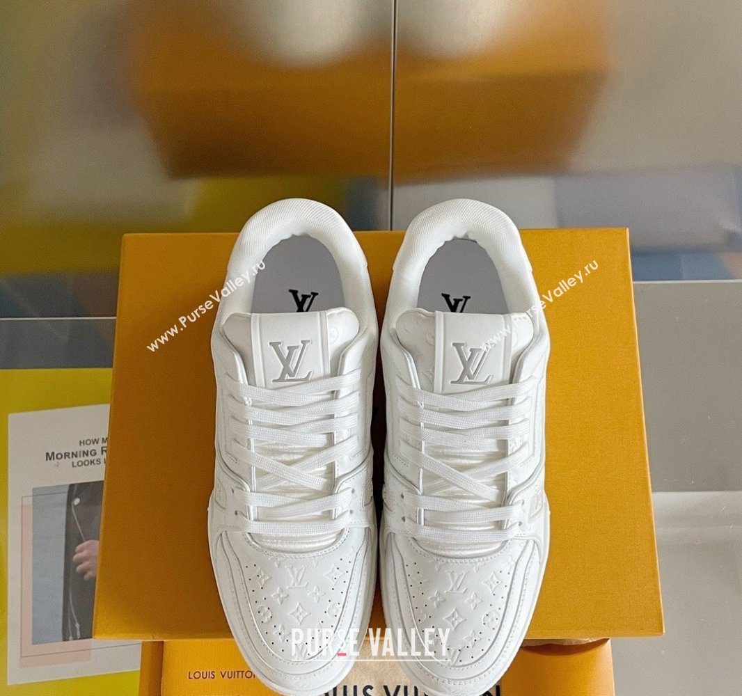 Louis Vuitton LV Trainer Women/Men Sneakers Top Quality 12 2024 (guoran-24011112)