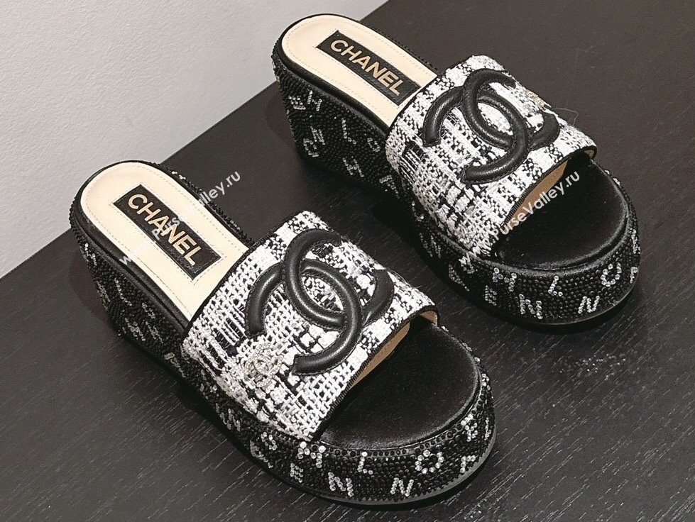 Chanel Strass Heel CC Logo Platform Mules 03 2024 (modeng-24011623)