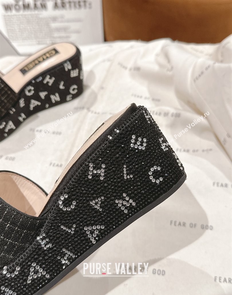 Chanel Strass Heel CC Logo Platform Mules 07 2024 (modeng-24011627)