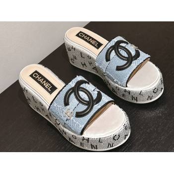 Chanel Strass Heel CC Logo Platform Mules 09 2024 (modeng-24011629)
