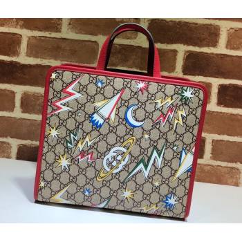 Gucci print tote bag 605614 GG Supreme canvas 02 (dlh-24012902)