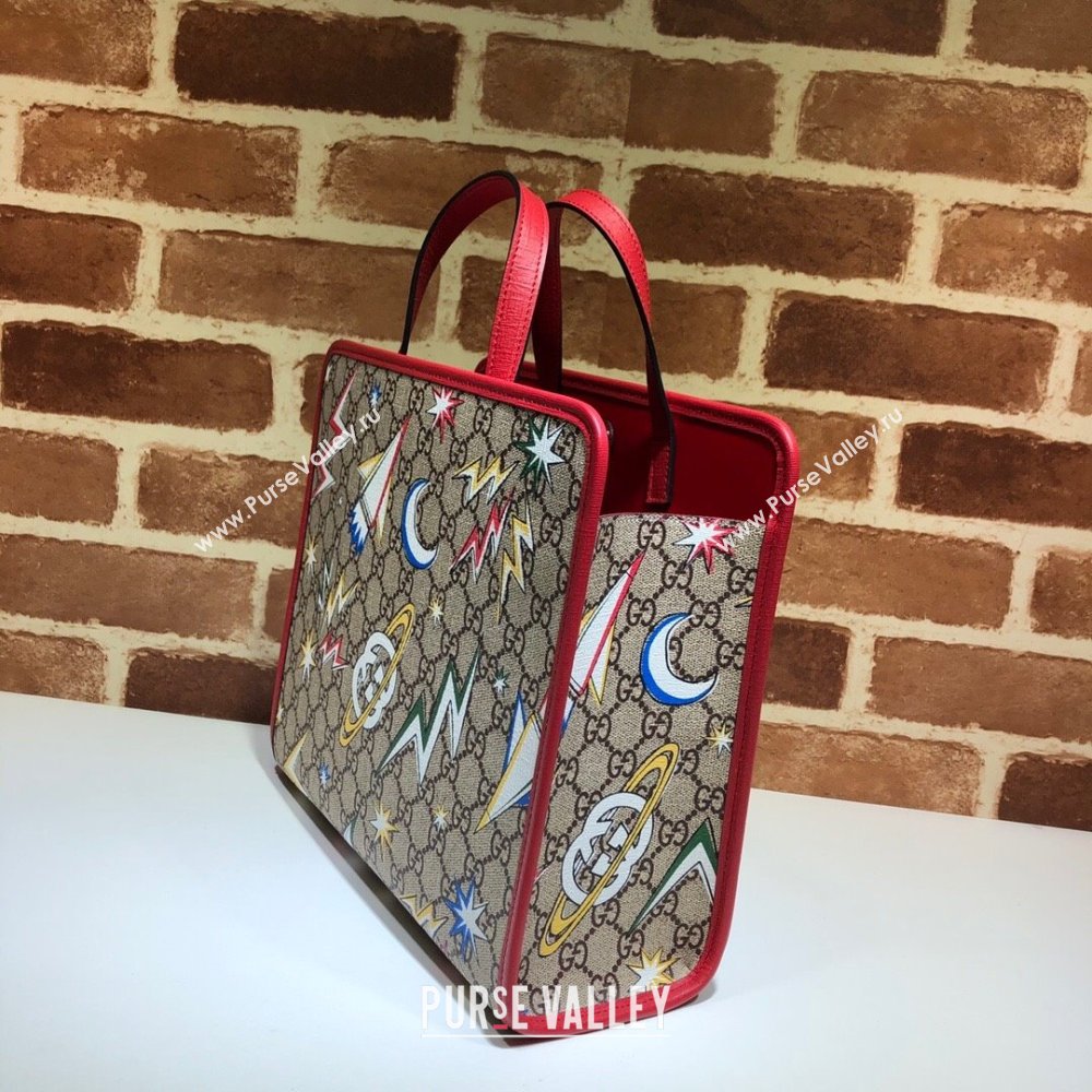 Gucci print tote bag 605614 GG Supreme canvas 02 (dlh-24012902)