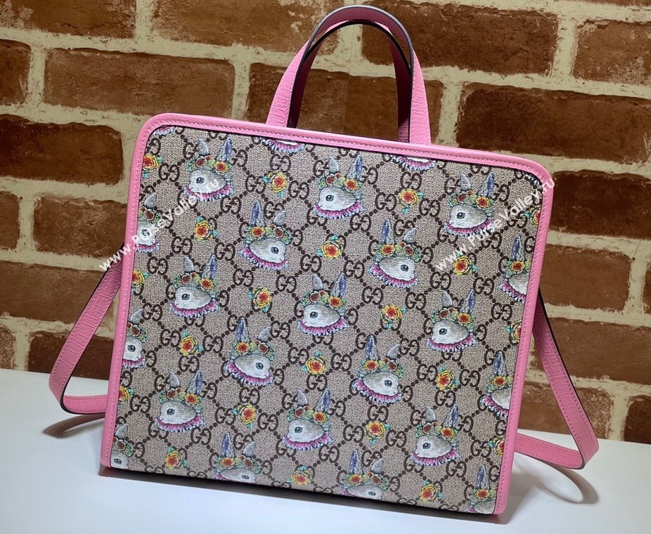 Gucci print tote bag 630542 GG Supreme canvas 01 (dlh-24012911)