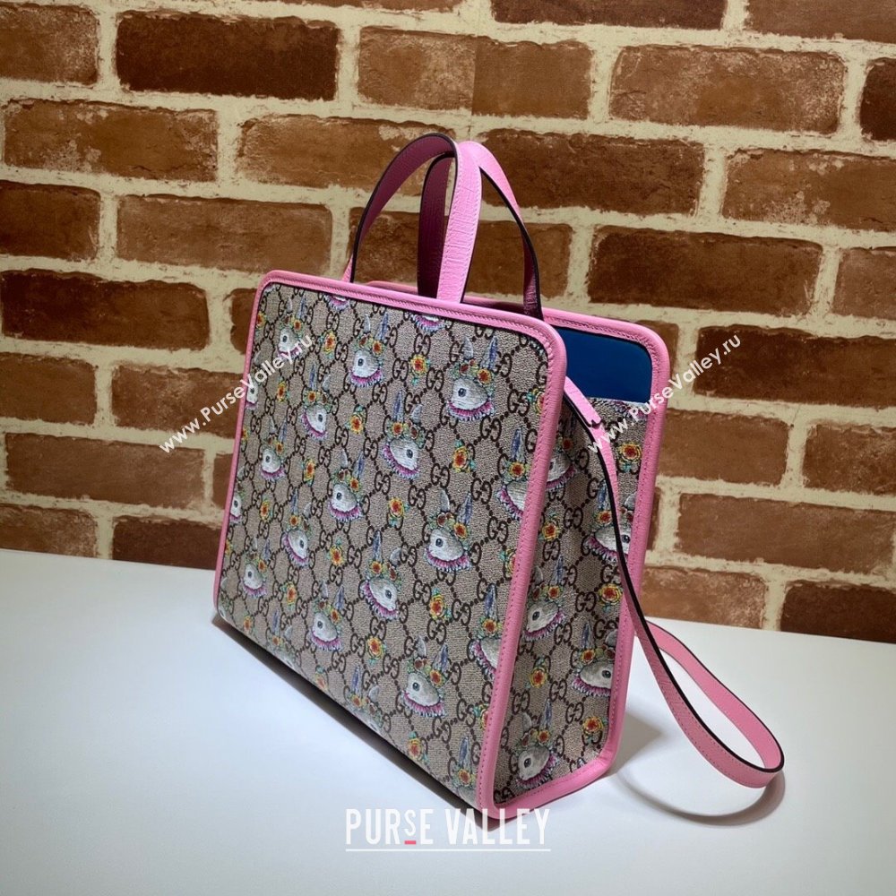 Gucci print tote bag 630542 GG Supreme canvas 01 (dlh-24012911)