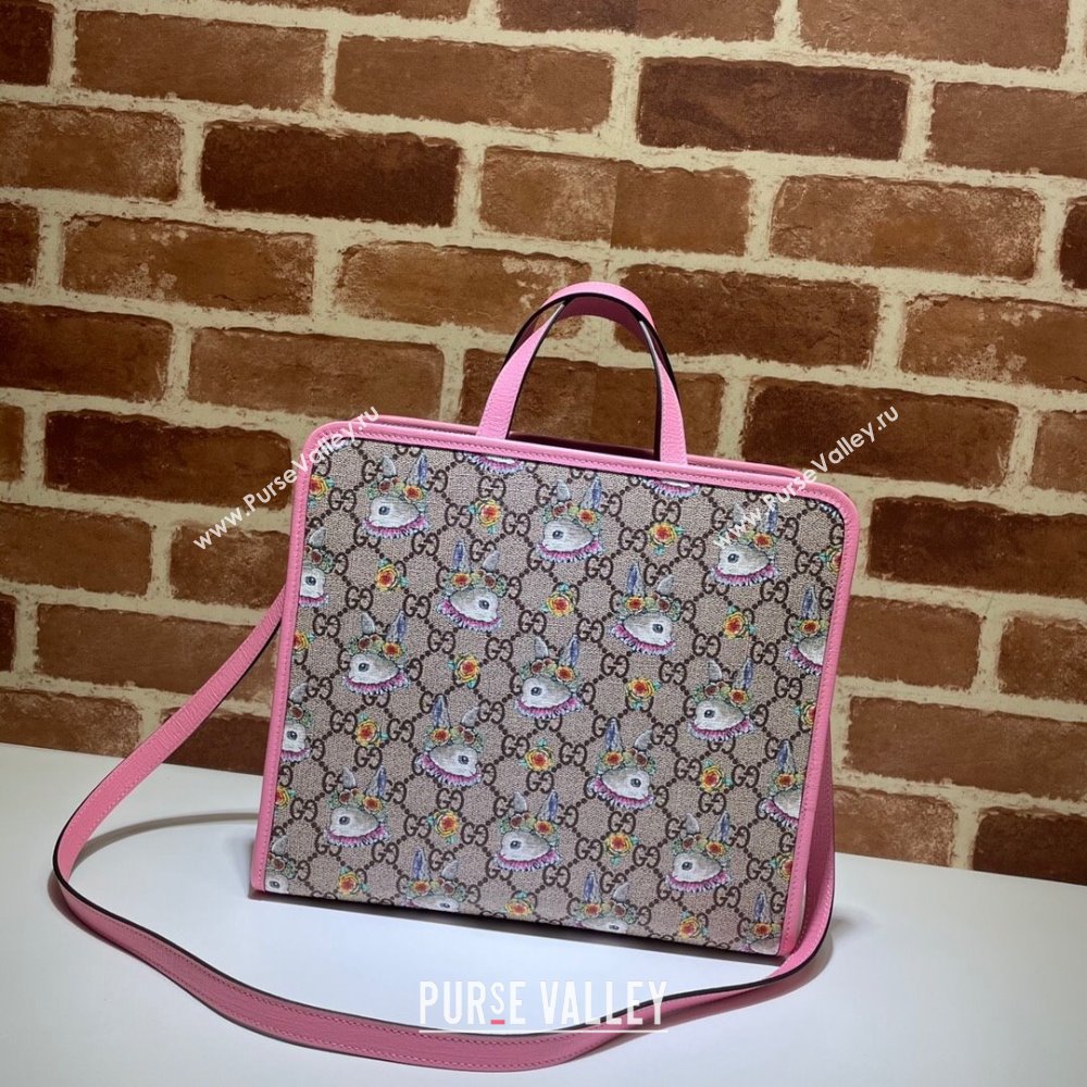 Gucci print tote bag 630542 GG Supreme canvas 01 (dlh-24012911)