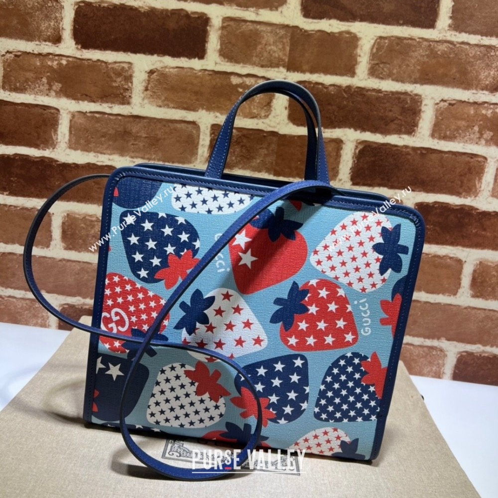 Gucci print tote bag 630542 GG Supreme canvas 02 (dlh-24012912)