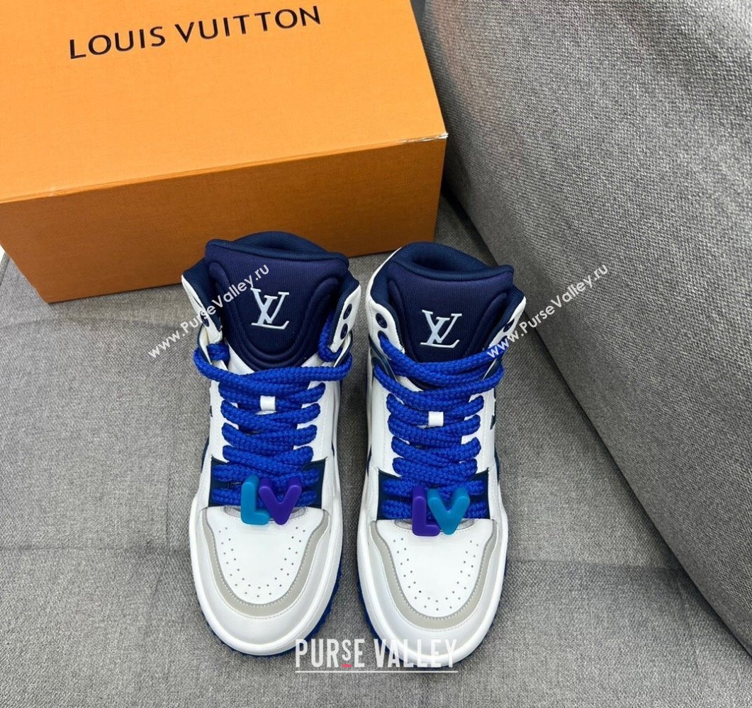 Louis Vuitton Mens LV Trainer Sneaker Boots 06 (shouhe-24011936)