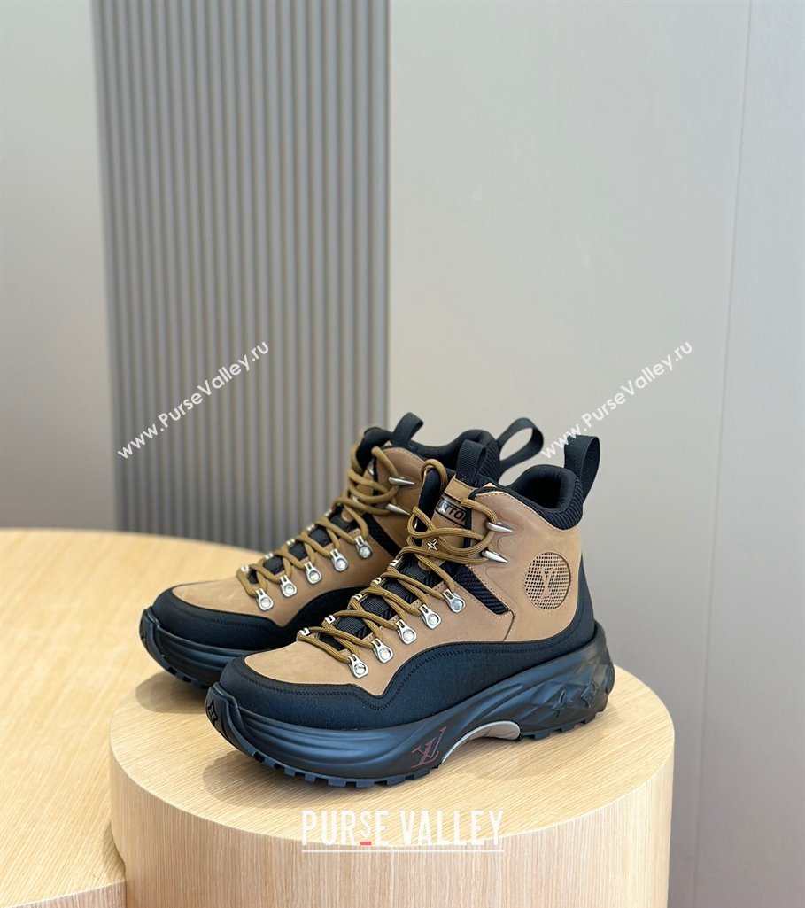 Louis Vuitton LV Ski LV Discovery Mens Ankle Boots 03 (shouhe-24011923)