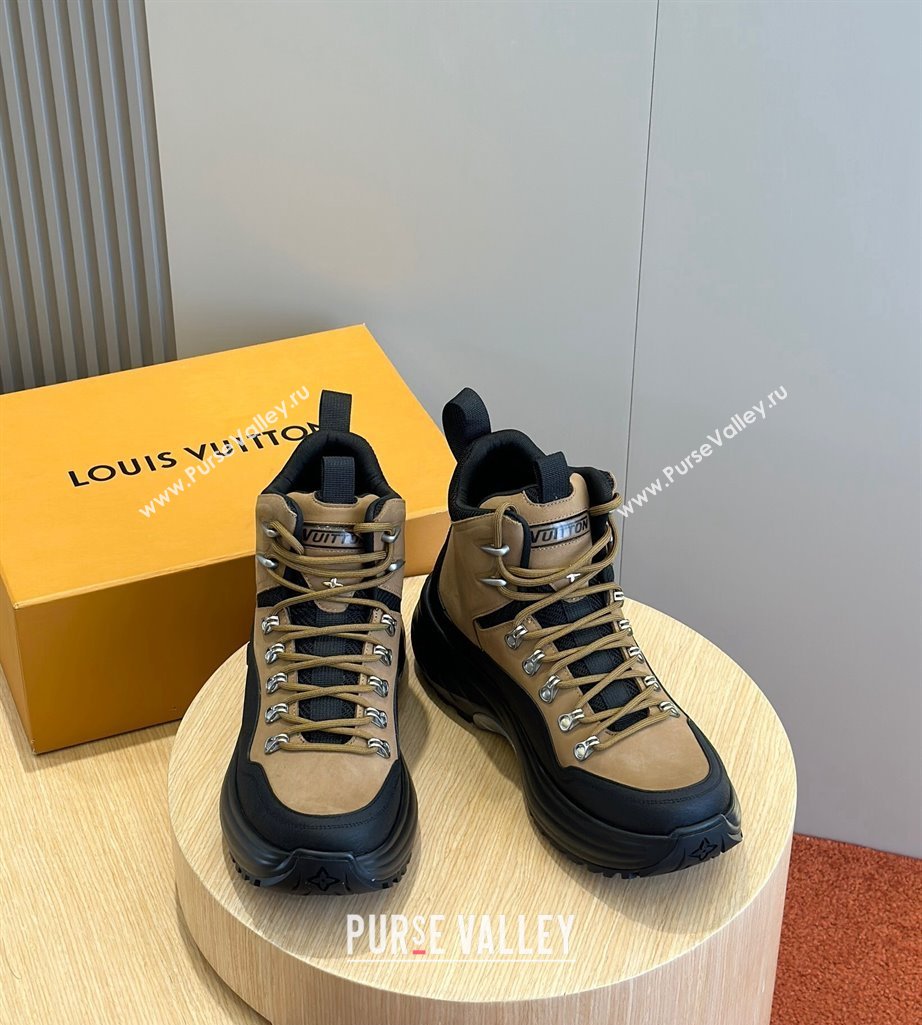 Louis Vuitton LV Ski LV Discovery Mens Ankle Boots 03 (shouhe-24011923)