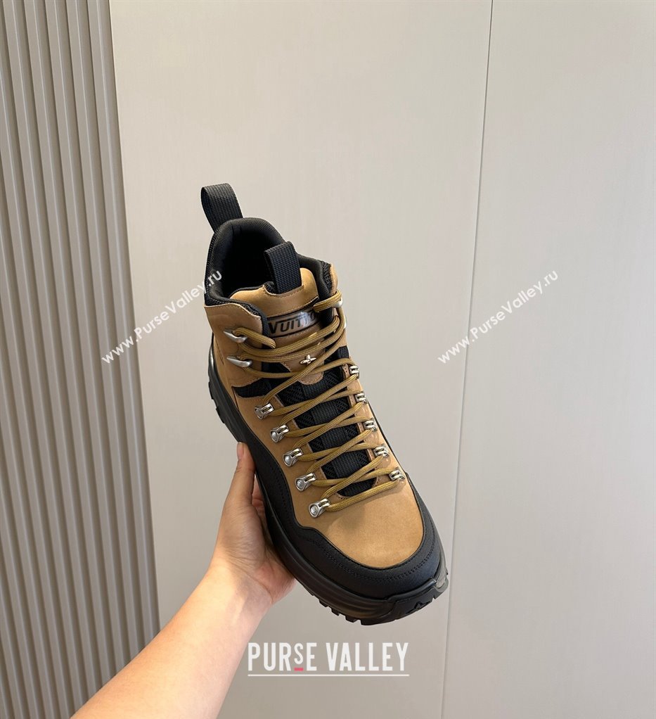 Louis Vuitton LV Ski LV Discovery Mens Ankle Boots 03 (shouhe-24011923)