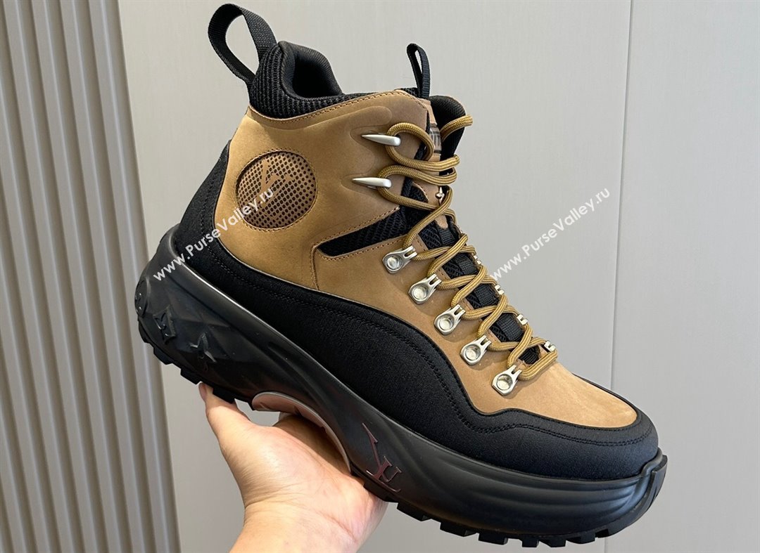 Louis Vuitton LV Ski LV Discovery Mens Ankle Boots 03 (shouhe-24011923)