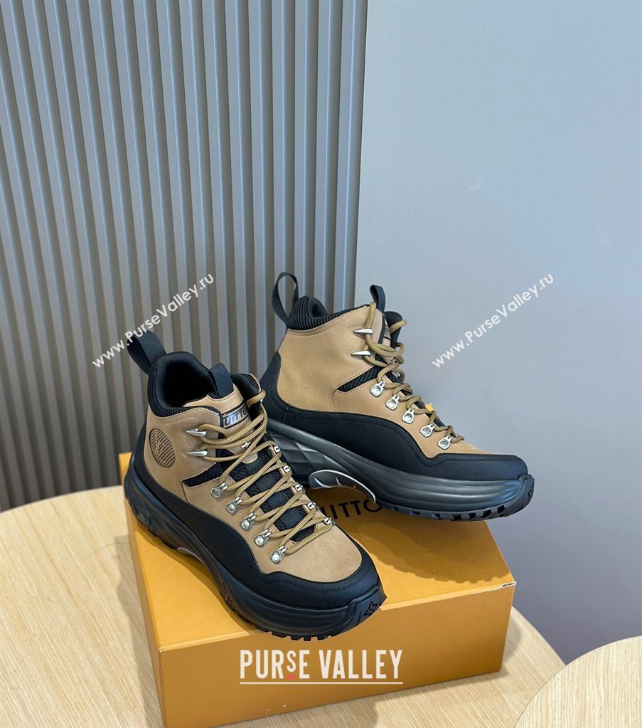 Louis Vuitton LV Ski LV Discovery Mens Ankle Boots 03 (shouhe-24011923)