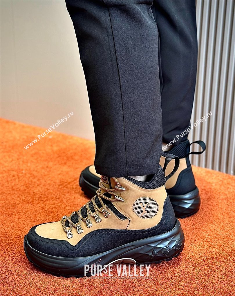 Louis Vuitton LV Ski LV Discovery Mens Ankle Boots 03 (shouhe-24011923)