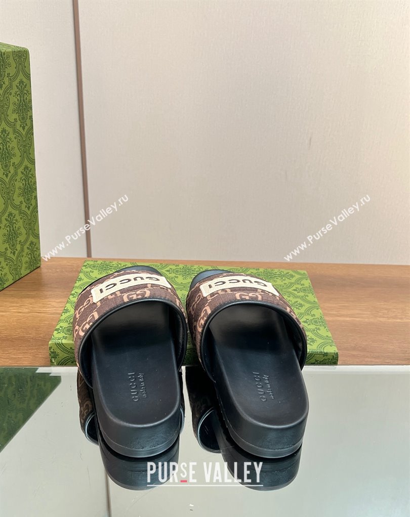 Gucci Women/Men GG slide sandals with Gucci label 771466 01 2024 (modeng-24012001)