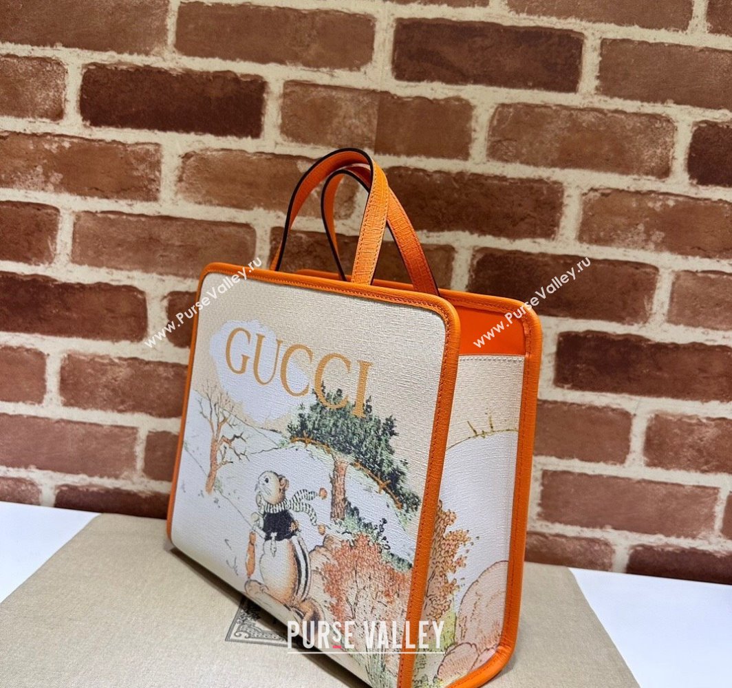 Gucci print tote bag 605614 GG Supreme canvas 05 (dlh-24012905)