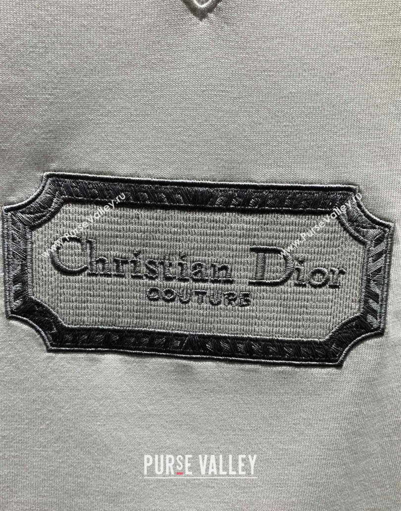 Christian Dior Couture Relaxed-Fit Mens T-shirt in White Organic Cotton Jersey 2024 (fangfang-24012715)