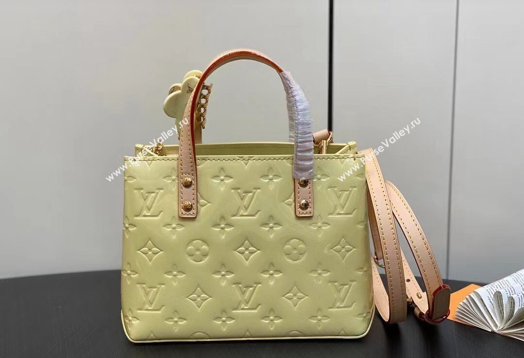 Louis Vuitton Monogram Vernis Reade PM Bag New LV Remix Chic and Yellow 2024 (kiki-24020101)