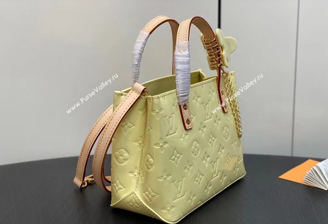 Louis Vuitton Monogram Vernis Reade PM Bag New LV Remix Chic and Yellow 2024 (kiki-24020101)