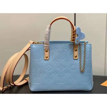 Louis Vuitton Monogram Vernis Reade PM Bag New LV Remix M24144 Sky 2024 (kiki-24020102)