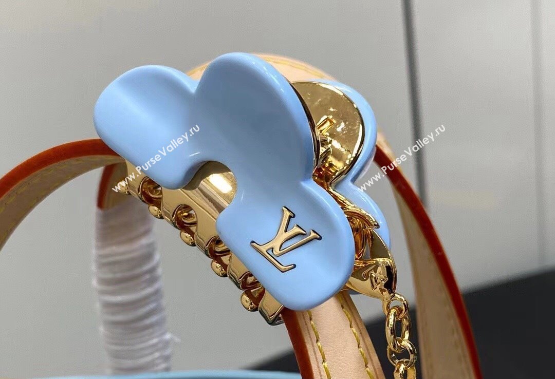 Louis Vuitton Monogram Vernis Reade PM Bag New LV Remix M24144 Sky 2024 (kiki-24020102)