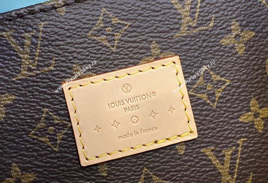 Louis Vuitton Monogram Vernis Reade PM Bag New LV Remix M24144 Sky 2024 (kiki-24020102)