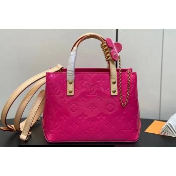 Louis Vuitton Monogram Vernis Reade PM Bag New LV Remix M24028 Neon Pink 2024 (kiki-24020103)