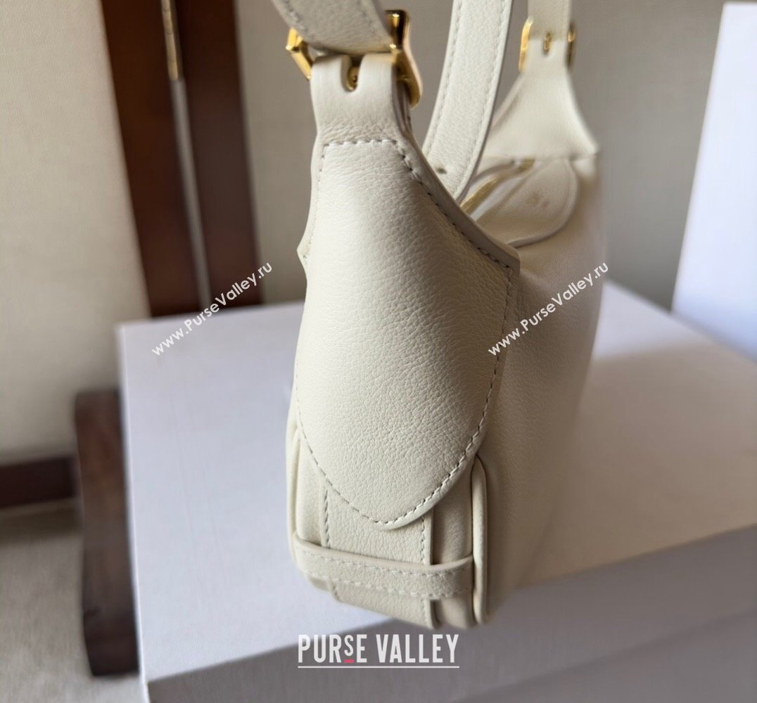 Celine MINI ROMY Bag in SUPPLE CALFSKIN White 2024 (xinyidai-24020234)