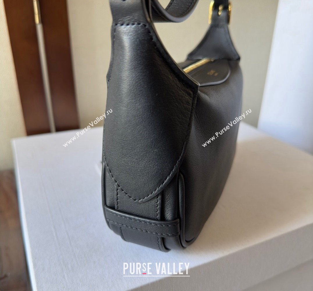 Celine MINI ROMY Bag in SUPPLE CALFSKIN Black 2024 (xinyidai-24020233)