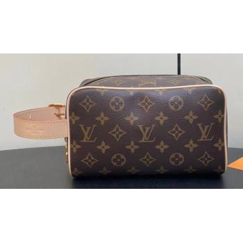 Louis Vuitton Monogram canvas Locker Dopp Kit Bag M83112 2024 (kiki-24021819)