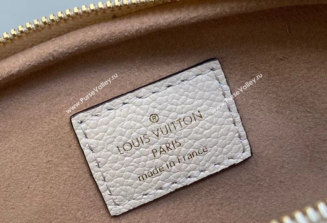 Louis Vuitton Monogram Empreinte Mini Bumbag M83275 Cream 2024 (kiki-24021822)