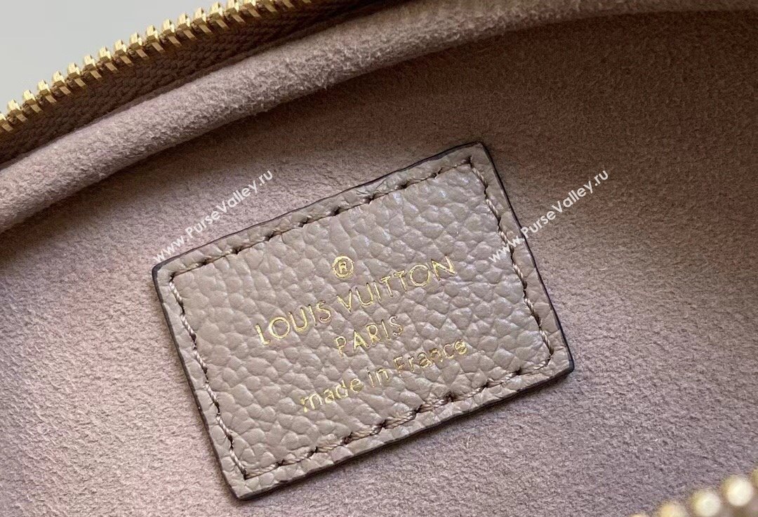 Louis Vuitton Monogram Empreinte Mini Bumbag M83219 Tourterelle Beige / Cream 2024 (kiki-24021823)