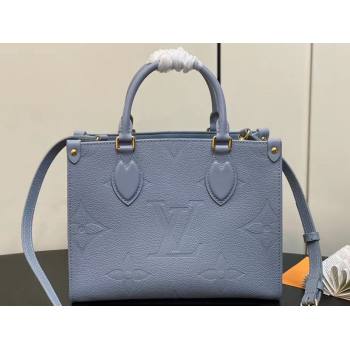 Louis Vuitton Monogram Empriente leather OnTheGo PM Tote Bag M46840 Blue Hour 2024 (kiki-24020209)