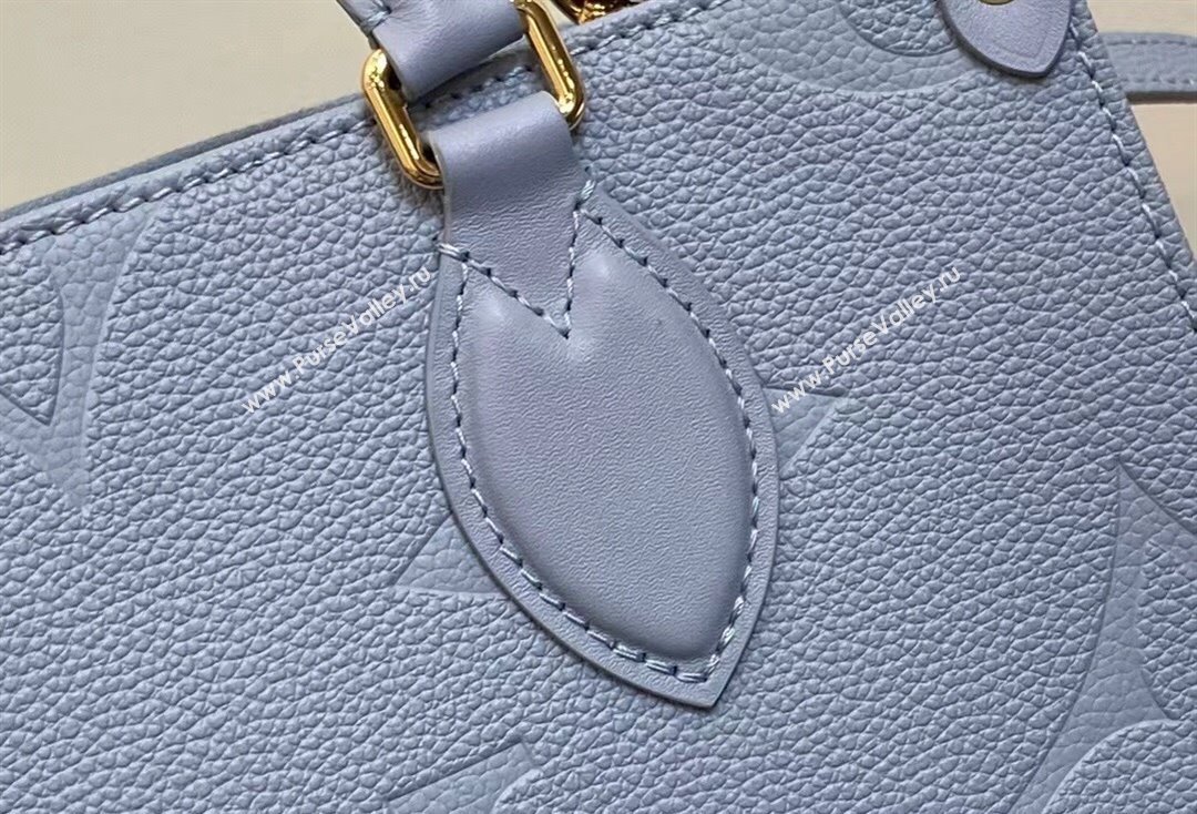 Louis Vuitton Monogram Empriente leather OnTheGo PM Tote Bag M46840 Blue Hour 2024 (kiki-24020209)