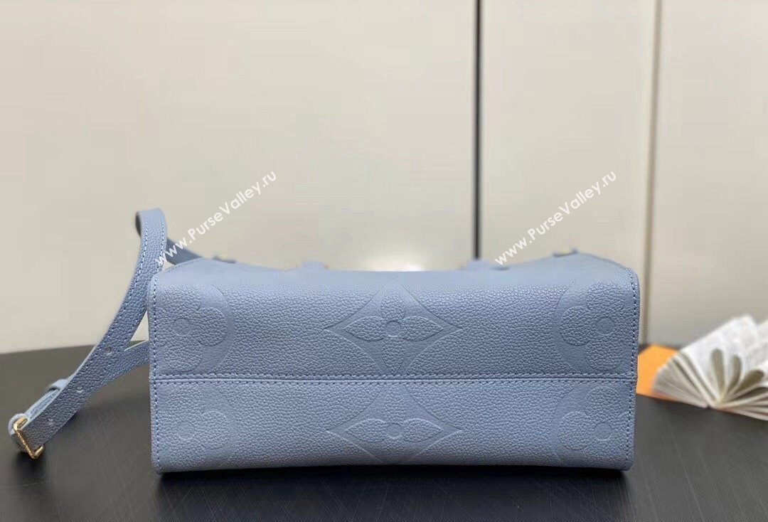 Louis Vuitton Monogram Empriente leather OnTheGo PM Tote Bag M46840 Blue Hour 2024 (kiki-24020209)